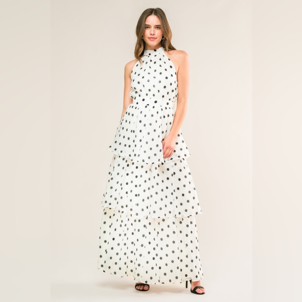 Flying Tomato Along The Shoreline Woven Maxi Dress